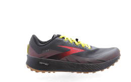 BROOKS CATAMOUNT UOMO 44.5 35 - BLACK/FIERYRED/