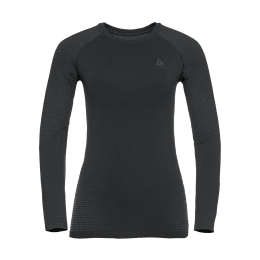 ODLO STRATO BASE TOP GIROCOLLO PERFORMANCE DONNA XS 60212 - BLACK - NEW