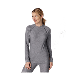 DAMART PRIMA STRATO COMFORT 3 GIROCOLLO DONNA XL GRIS CHINE MOYEN