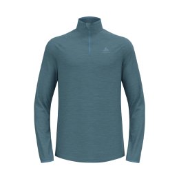ODLO STRATO BASE 1/2 ZIP RUN EASY WARM UOMO XL 21096 - PROVINCIAL B