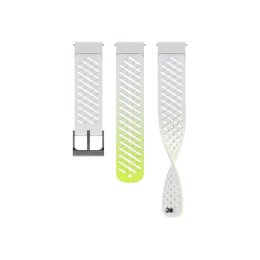 SUUNTO CINTURINO IN SILICONE 22MM ATHLETIC 5 22MM CANARY WHITE