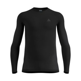 ODLO Intimo tecnico Performance Warm Eco uomo S 60212 - BLACK - NEW