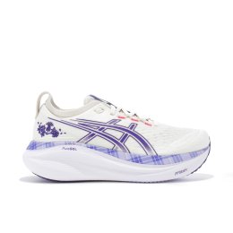 ASICS GEL-NIMBUS 27 DONNA Cream/Gentry Purple 10 100 / CREAM/GENTRY P