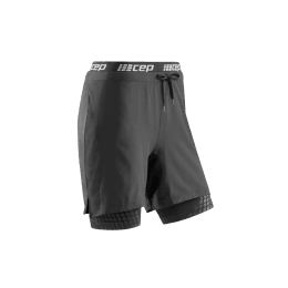 CEP PANTALONCINO ALLENAMENTO 2 IN 1 DONNA XS BLACK