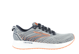 BROOKS Levitate 5 Uomo 45 34 - GREY/PEACOAT/FL