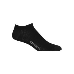 ICEBREAKER CALZINI LIFESTYLE FINE GAUGE CREW UOMO 47-49 BLACK/SNOW