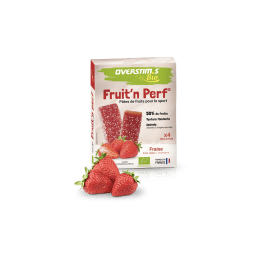 OVERSTIMS PATES DE FRUITS BIO - FRUIT'N PERF 4 P_FRUITS FRAISE