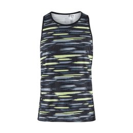 CRAFT CANOTTA CTM DISTANCE WARP MESH SINGLET UOMO L MULTI-BLACK