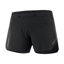 SALOMON PANTALONCINO SENSE AERO 5" DONNA L DEEP BLACK