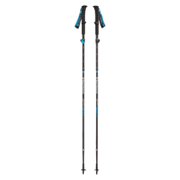 BLACK DIAMOND BASTONI DA TREKKING DISTANCE CARBON FLZ 140 ULTRA BLUE