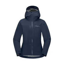 NORRONA GIACCA FALKETIND GORE-TEX PACLITE DONNA XS 2295_INDIGO NIGHT