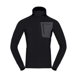 NORRONA GIACCA CON CAPPUCCIO FALKETIND POWER GRID UOMO S 7718_CAVIAR