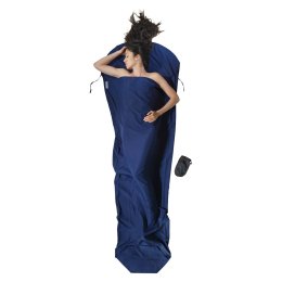 COCOON LENZUOLO PER SACCO A PELO MICROFIBRA SARCOFAGO TU TWILIGHT BLUE