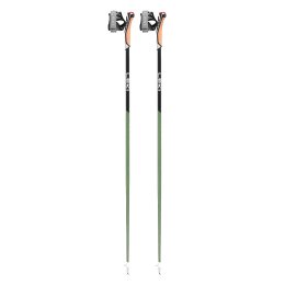 LEKI BASTONI FLASH CARBON 110CM GREEN METALLIC-BLACK