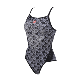 ARENA COSTUME DA BAGNO CRAZY POP SKULLS SUPERFLY DONNA 34 BLACK MULTI