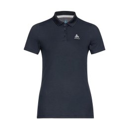 ODLO POLO MANICHE CORTE F-DRY DONNA S 20731 - DARK SAPPHIR
