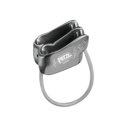 PETZL ASSUREUR VERSO GRIS/VERT TU GRAY