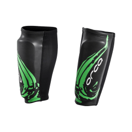 ORCA Gambaletti SWIMRUN CALF GUARDS S 01 BLACK
