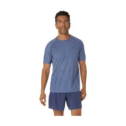 ASICS T-SHIRT METARUN GIROCOLLO UOMO XS 400 / DENIM BLUE
