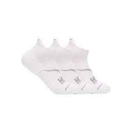 HOKA SET DA 3 PAIA DI CALZINI DA RUNNING INVISIBILI 46 - 50 WHITE/WHITE/WHITE