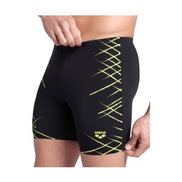 ARENA COSTUME JAMMER LINEE ESSENZIALI NUOTO UOMO 100 560 / BLACK-SOFT GRE