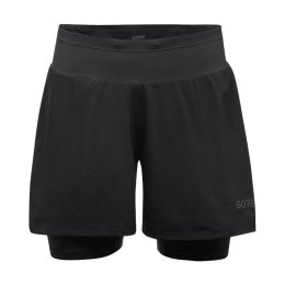 GORE PANTALONCINO R5 2 EN 1 DONNA M/40 9900 - BLACK