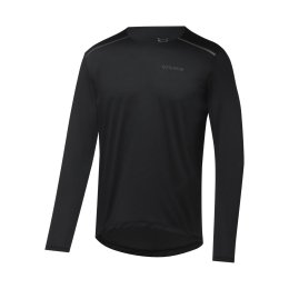 GORE T-SHIRT MANICHE LUNGHE CONTEST UOMO S 9900 - BLACK