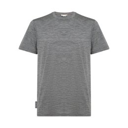 ICEBREAKER MAGLIA MERINOS 150 MANICHE CORTE TECH LITE III UOMO XS GRITSTONE HTHR-013