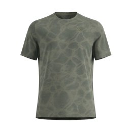 ODLO T-SHIRT MANICHE CORTE ZEROWEIGHT CHILL-TECH UOMO S 11003 - shadow melange