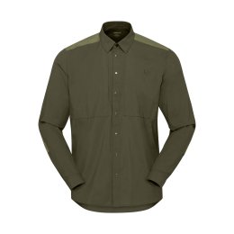 NORRONA CAMICIA FEMUND LIGHT UOMO S 3301_OLIVE NIGHT