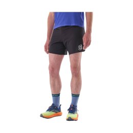 COMPRESSPORT PANTALONCINO OVERSHORT TRAIL RACING UOMO S BLACK