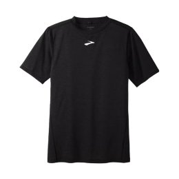 BROOKS T-SHIRT HIGH POINT UOMO S 01 BLACK