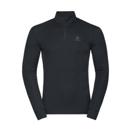 ODLO INTIMO TECNICO MEZZA ZIP ACTIVE WARM UOMO S 15000 BLACK