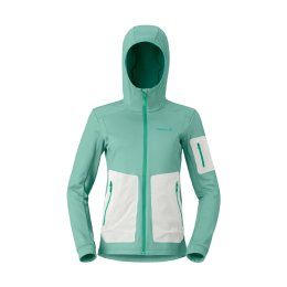 NORRONA PILE FALKETIND WARM2 STRETCH CON CAPPUCCIO DONNA M 3010_Malachite Green