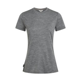 ICEBREAKER T-SHIRT MERINO 150 TECH LITE II DONNA M GRITSTONE HTHR-013