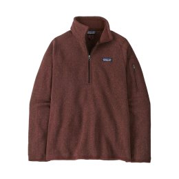 PATAGONIA PILE BETTER SWEATER 1/4 ZIP DONNA XS DAK