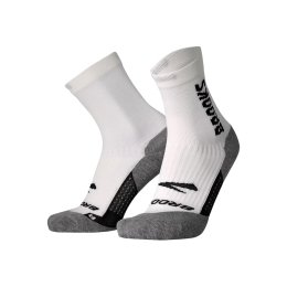 BROOKS CALZINI GHOST CREW 34-37 161 - WHITE/BR - CRE