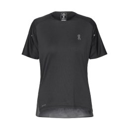 ON T-SHIRT PERFORMANCE-T DONNA S BLACK ECLIPSE