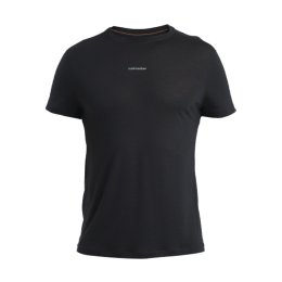 ICEBREAKER T-SHIRT MERINO 125 COOL-LITE SPEED UOMO XXL BLACK