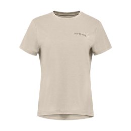NORRONA T-SHIRT MANICHE CORTE FEMUND TECH DONNA XS 4411_OATMEAL