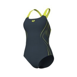 ARENA COSTUME DA BAGNO REFLECTING SWIM PRO BACK DONNA 36 561 / ASPHALT-SOFT G