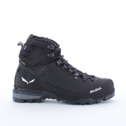 SALEWA ORTLES EDGE MID GTX UOMO 44.5 0971 - BLACK/BLACK