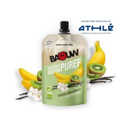 BAOUW Purea energetica Bio 90g UNITE BANANE-KIWI-VANILLE