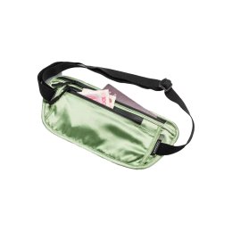 COCOON Portafoglio segreto in seta da indossare in vita 6 LIGHT GREEN