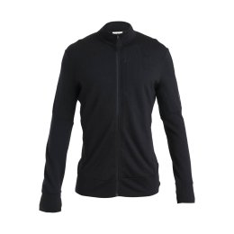 ICEBREAKER GIACCA MERINO 260 QUANTUM IV UOMO S BLACK