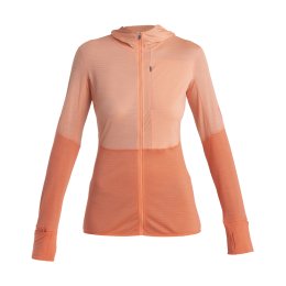 ICEBREAKER FELPA MERINO 200 REALFLEECE DESCENDER DONNA L SUNSTONE/FELDSPAR/CB