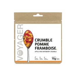 VOYAGER DESSERT LYOPHILISÉ - CRUMBLE POMME-FRAMBOISES TU .