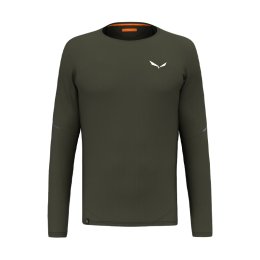 SALEWA T-SHIRT PEDROC DRY UOMO L 5280 - DARK OLIVE