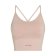Reggiseno Merino 260 senza cuciture a coste canotta con spalline sottili donna