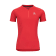 T-SHIRT GIROCOLLO MANICHE CORTE 1/2 ZIP DONNA
